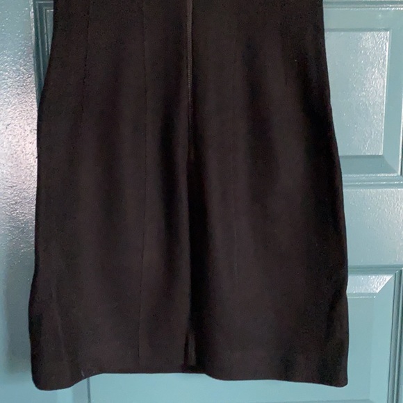 Helmut Lang black wool cocktail dress silk lined size 2 - Picture 6 of 10
